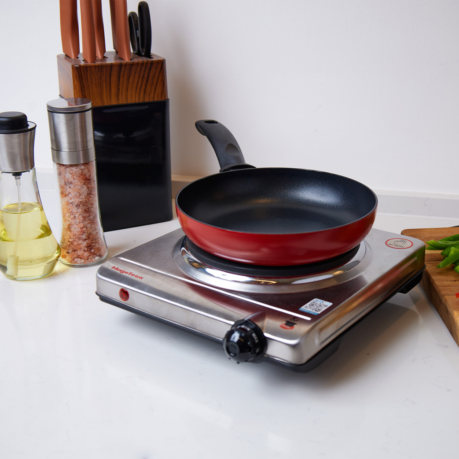 COCINA ELECTRICA MAGEFESA DINAMIC INOX MGF8013 - 7
