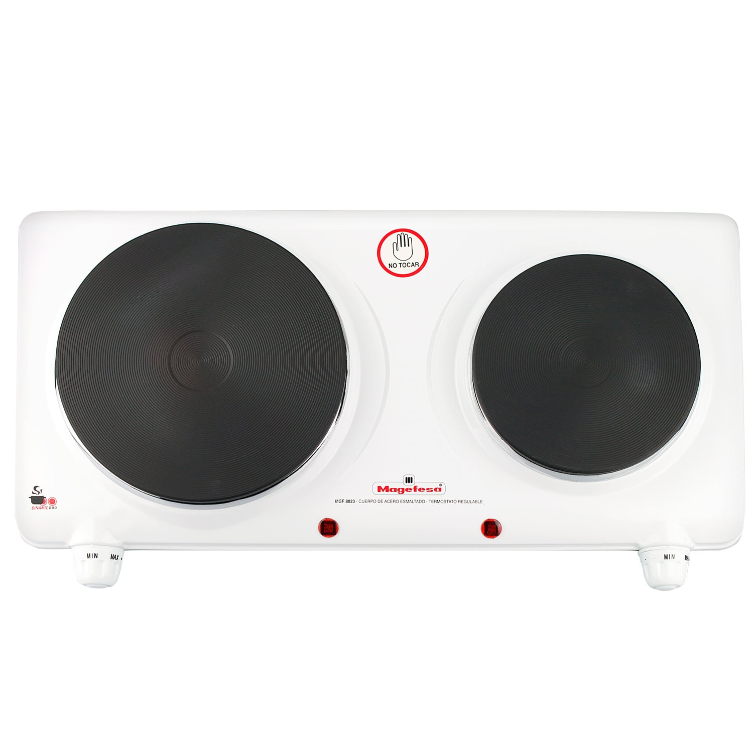 COCINA ELÉCTRICA MAGEFESA 2 PLATOS DINAMIC DUO MGF8023
