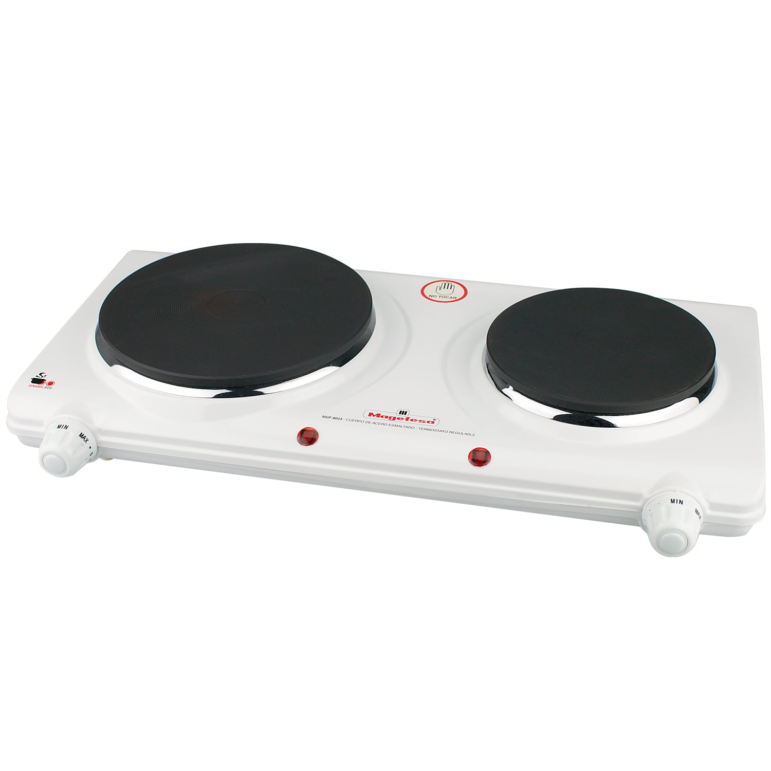 COCINA ELÉCTRICA MAGEFESA 2 PLATOS DINAMIC DUO MGF8023 - 4