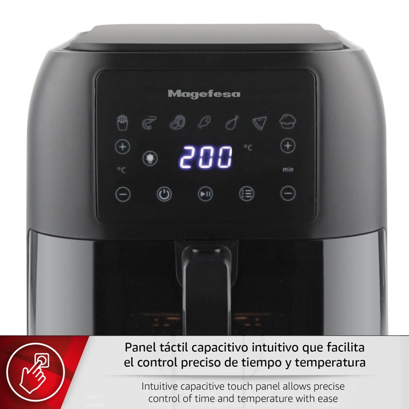 FREIDORA DE AIRE MAGEFESA ALISIA 8L 1700W - 4