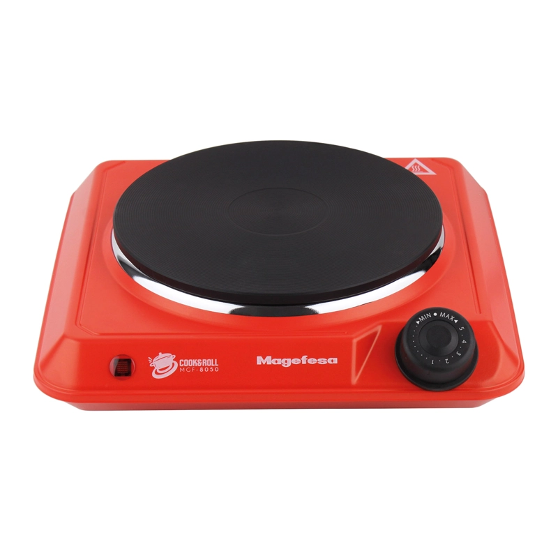 COCINA ELECTRICA ENCIMERA MAGEFESA 1 PLATO 1400W ROJA - 2