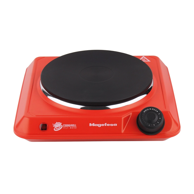 COCINA ELECTRICA ENCIMERA MAGEFESA 1 PLATO 1400W ROJA - 3