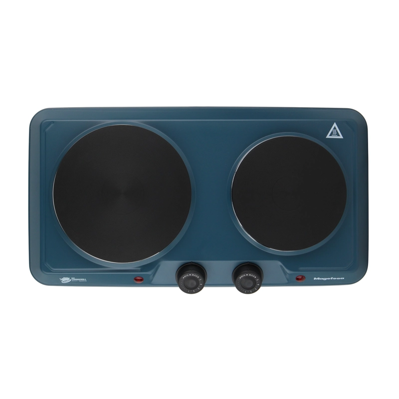 COCINA ELECTRICA ENCIMERA MAGEFESA 2 PLATOS 2000W AZUL - 4
