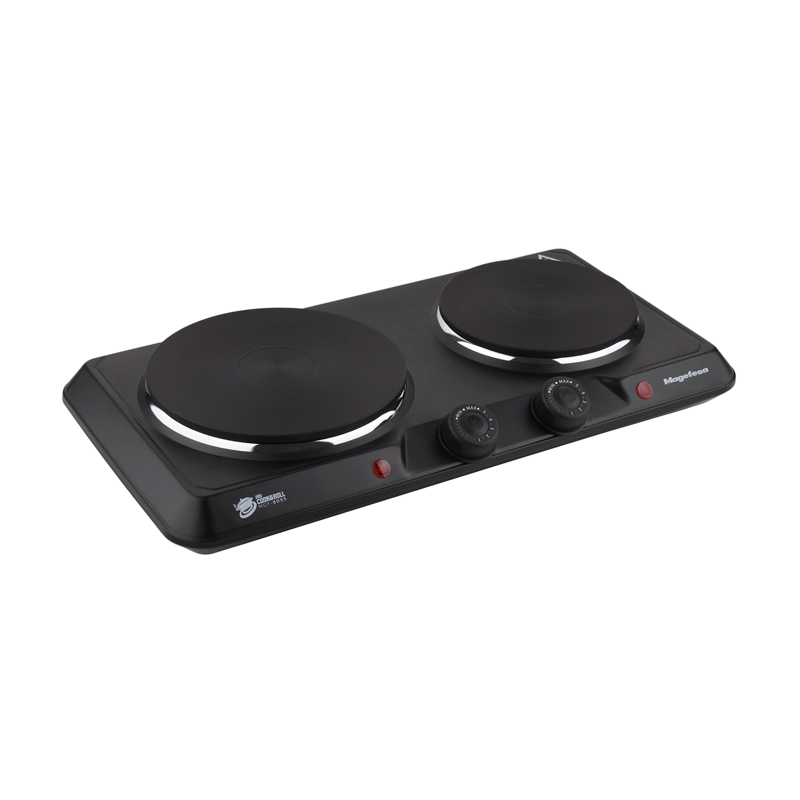 COCINA ELECTRICA ENCIMERA MAGEFESA 2 PLATOS 2000W NEGRA - 2