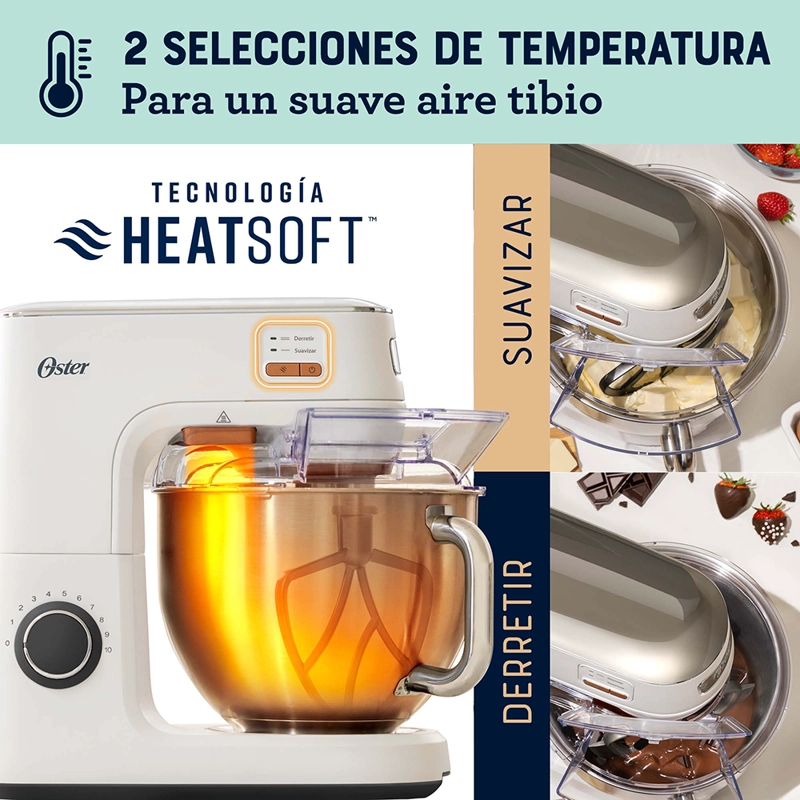 BATIDORA OSTER FPSTSMPL4W-052 1000 W PLANETARIA TECNOLOGÍA HEATSOFT FPSTSMPL4W - 2