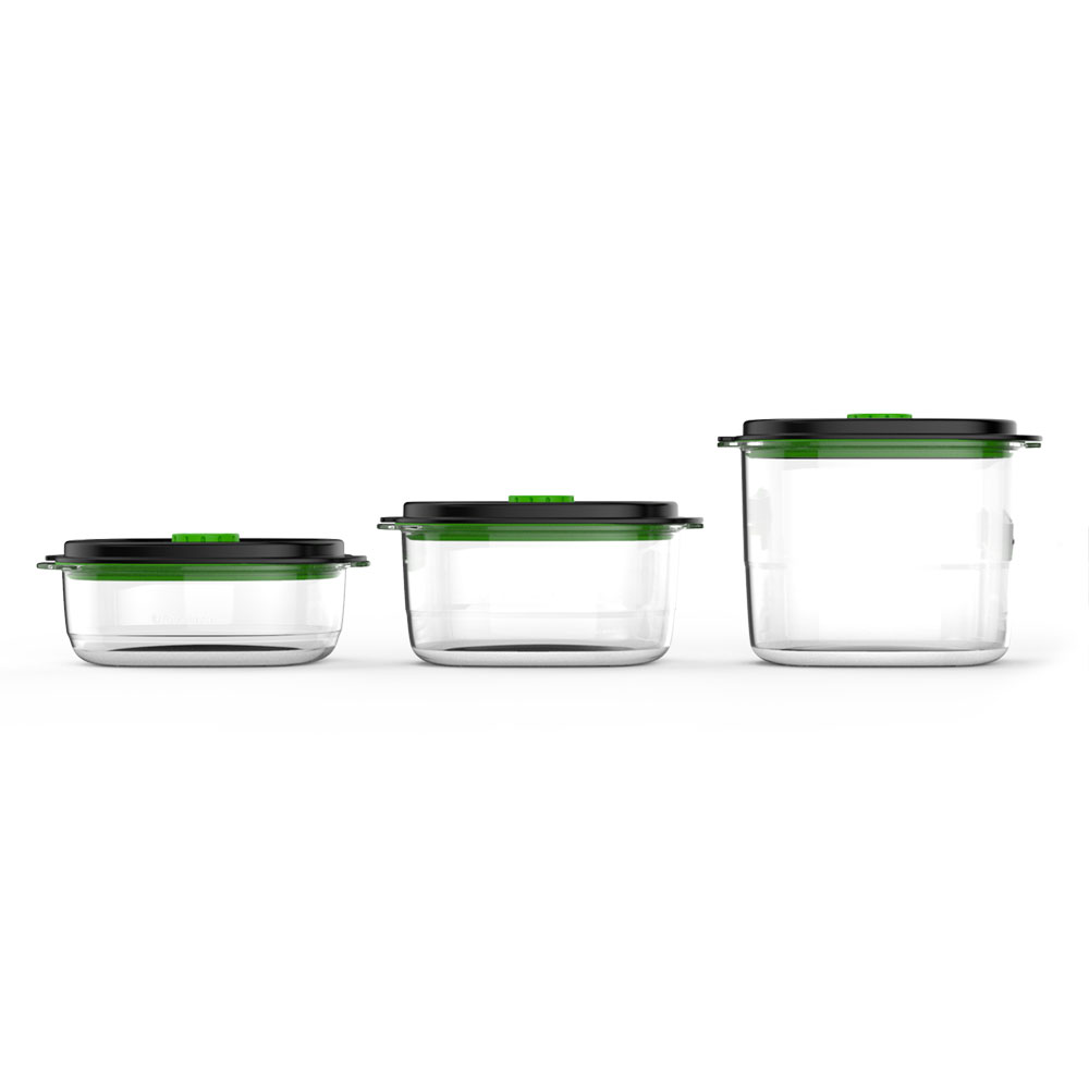 PACK CONTENEDORES FOODSAVER® MARINADOR 700 ML, 1.2 LT Y 1.8 LT FFC026X - 1
