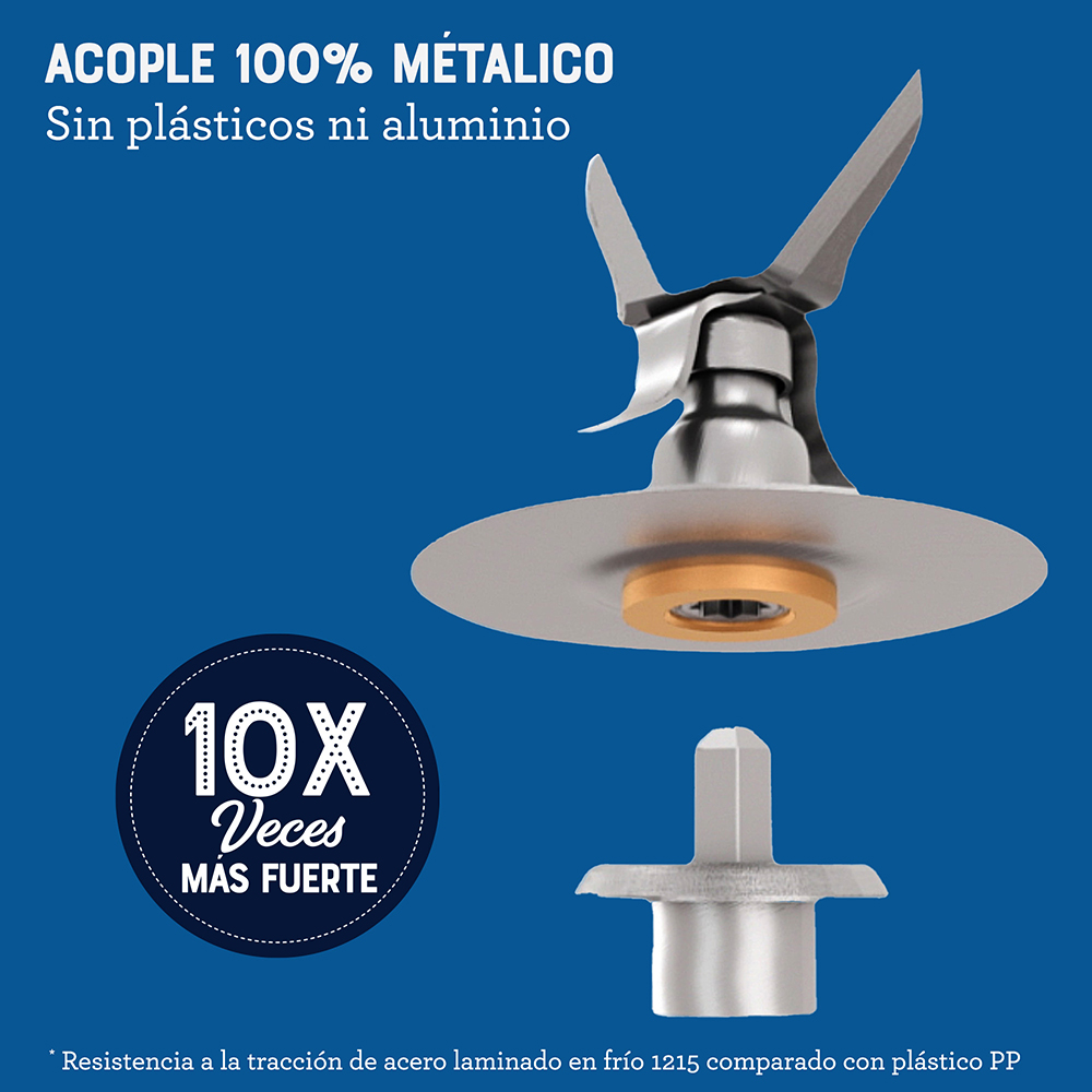 LICUADORA OSTER BLSTPEG-RPB-052 800 W 1.5 L VASO VIDRIO 6 VELOCIDADES + PULSO BLSTPEGRPB - 6