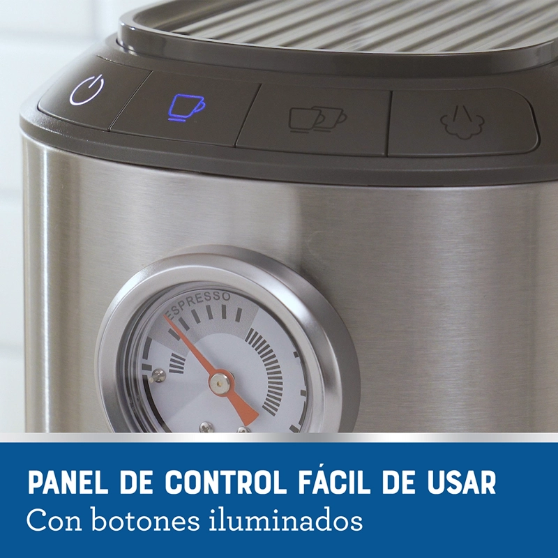 CAFETERA OSTER HIDROPRESIÓN COMPACTA ESPRESSO ® BVSTEM7200 - 6