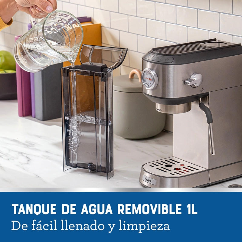 CAFETERA OSTER HIDROPRESIÓN COMPACTA ESPRESSO ® BVSTEM7200 - 7
