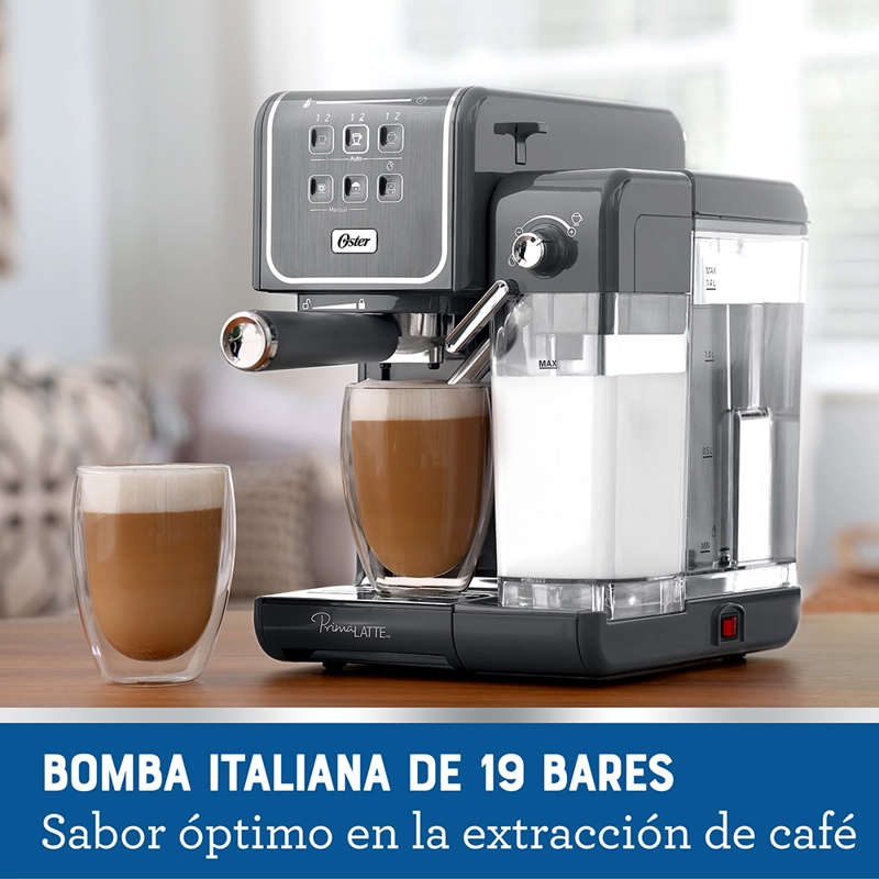 CAFETERA OSTER HIDROPRESIÓN ® PRIMALATTE™ TOUCH BVSTEM6801M - 2