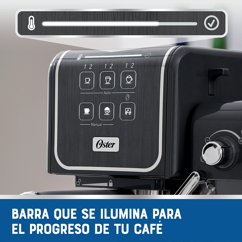 CAFETERA OSTER HIDROPRESIÓN ® PRIMALATTE™ TOUCH BVSTEM6801M - 4
