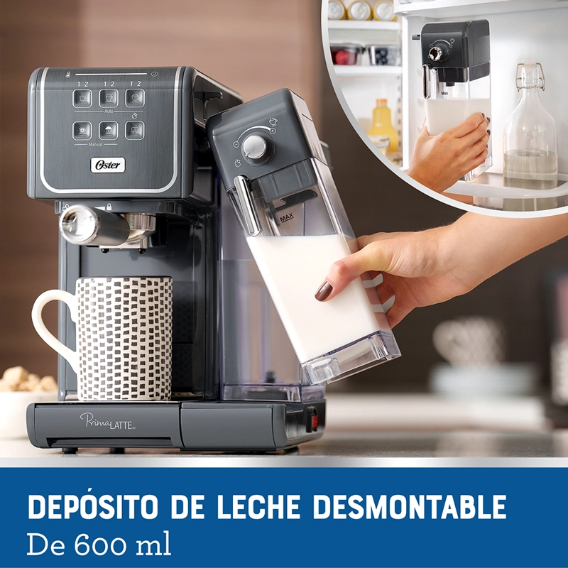 CAFETERA OSTER HIDROPRESIÓN ® PRIMALATTE™ TOUCH BVSTEM6801M - 7