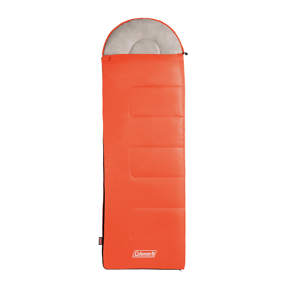 SACO DE DORMIR COLEMAN® BREEZE HOOD ROJO - 1