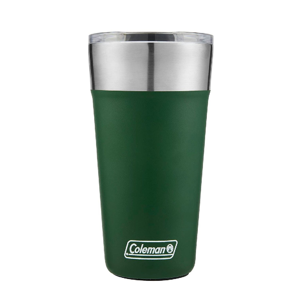 VASO TERMICO COLEMAN ACERO INOXIDABLE BREW ® CAPACIDAD 600 ML VERDE - 1
