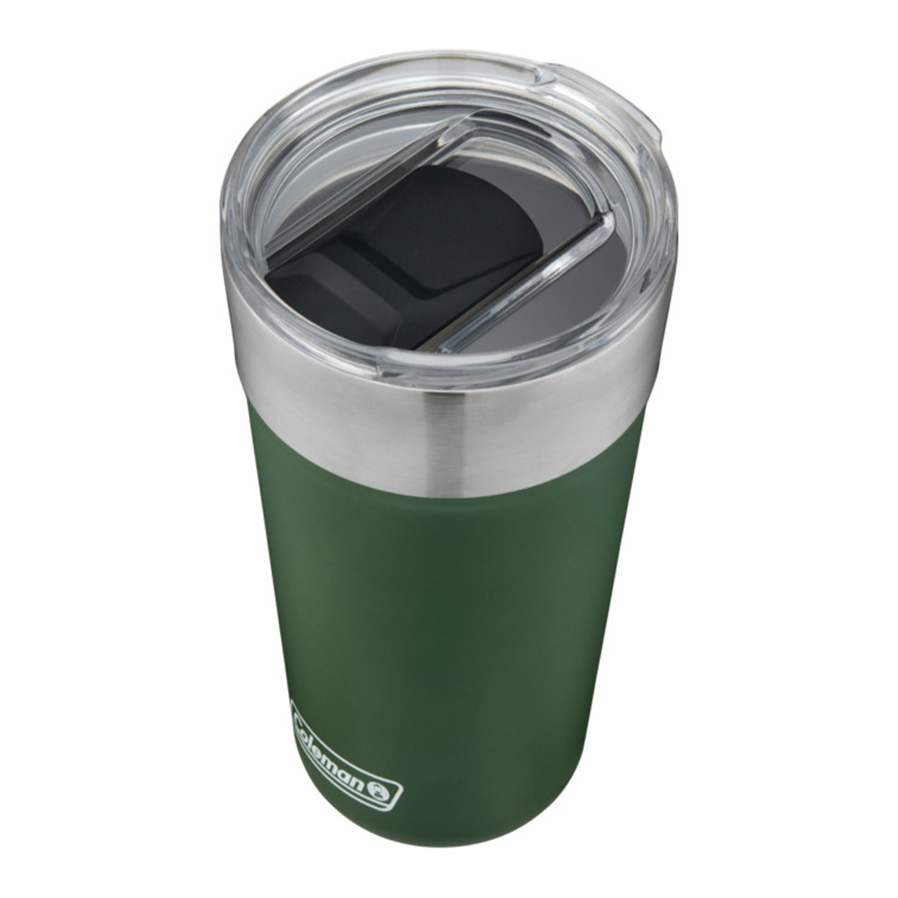 VASO TERMICO COLEMAN ACERO INOXIDABLE BREW ® CAPACIDAD 600 ML VERDE - 2