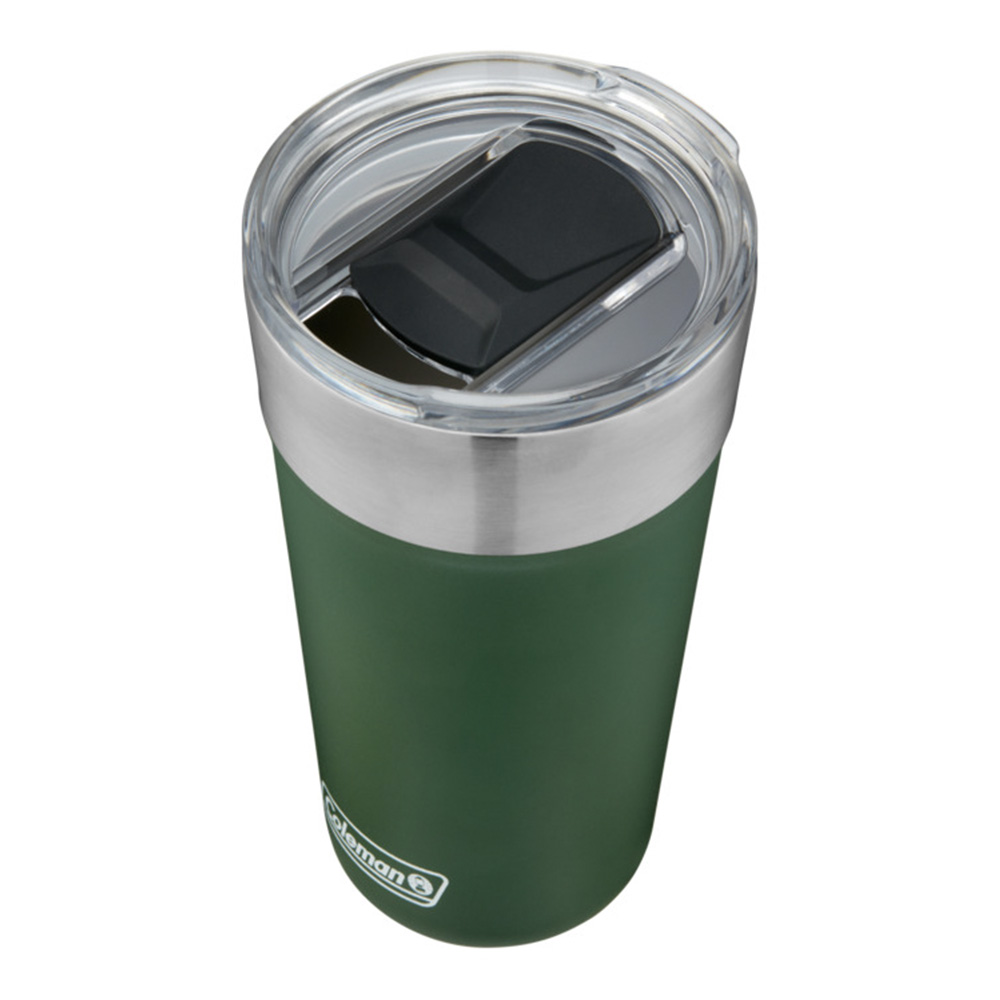 VASO TERMICO COLEMAN ACERO INOXIDABLE BREW ® CAPACIDAD 600 ML VERDE - 3