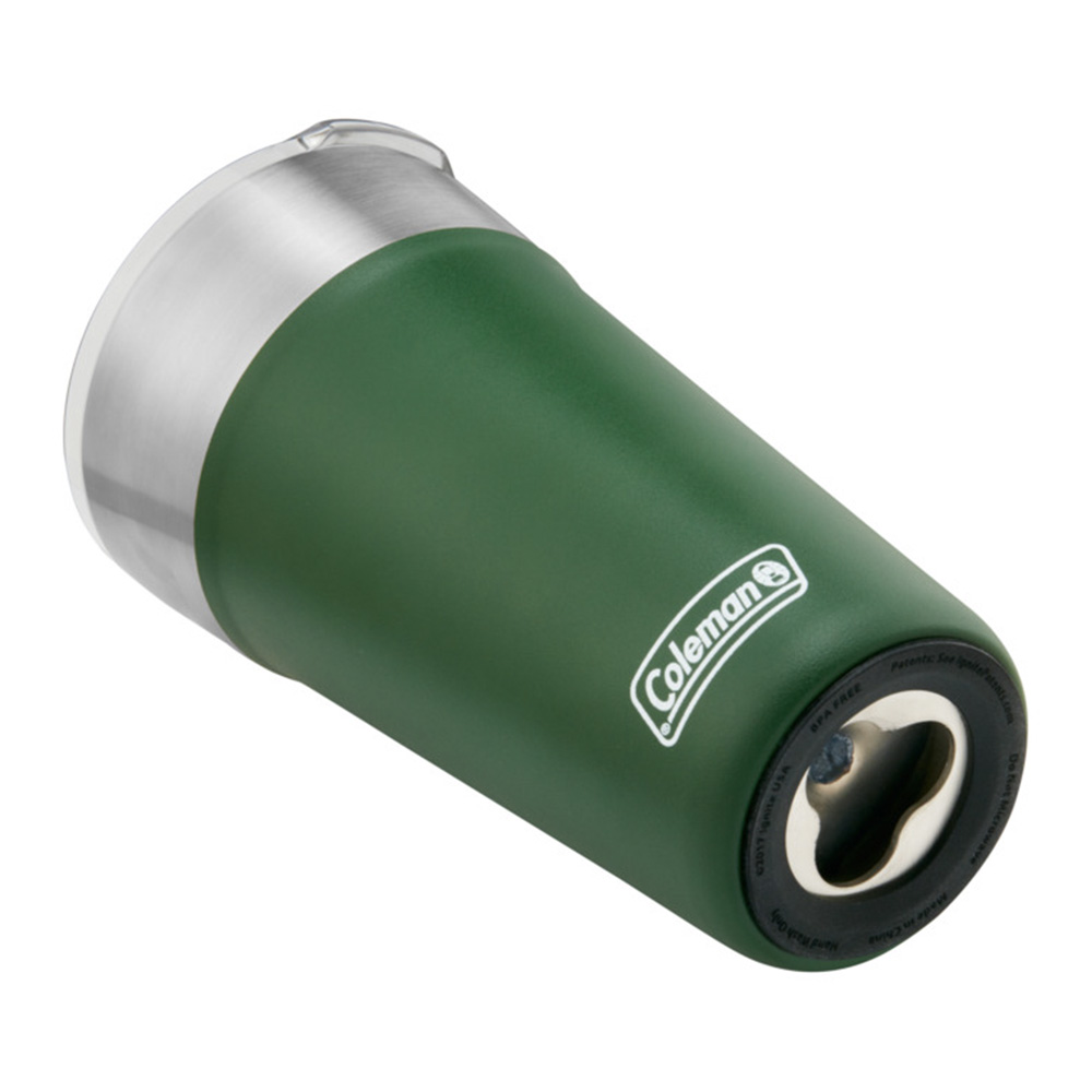 VASO TERMICO COLEMAN ACERO INOXIDABLE BREW ® CAPACIDAD 600 ML VERDE - 5