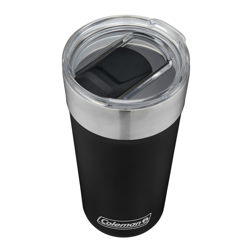 VASO TERMICO COLEMAN ACERO INOXIDABLE BREW TUMBLER ® 600 ML NEGRO - 1
