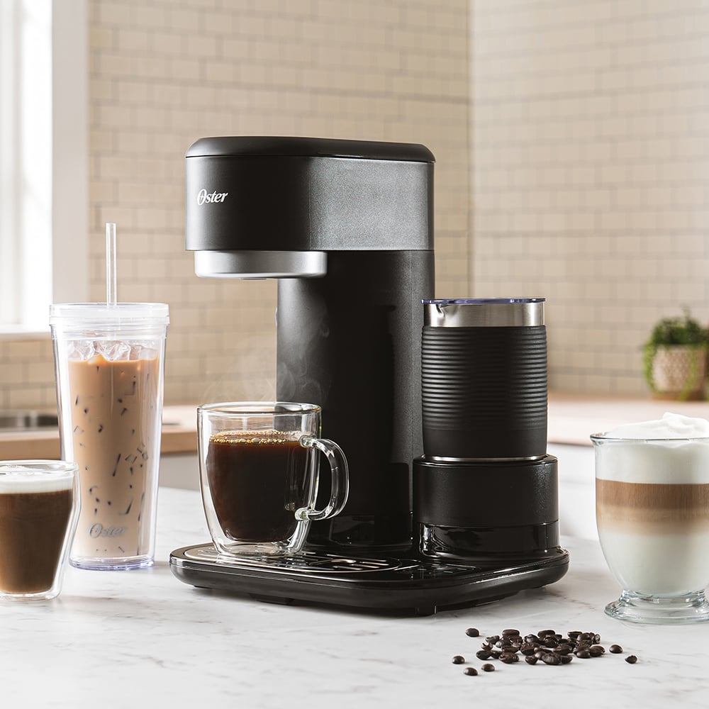 CAFETERA OSTER HIDROPRESIÓN LATTE ® CON ESPUMADOR BVSTDC02B - 2