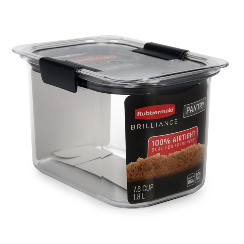 CONTENEDOR HERMÉTICO RUBBERMAID BRILLIANCE DE 1.8 L - 4