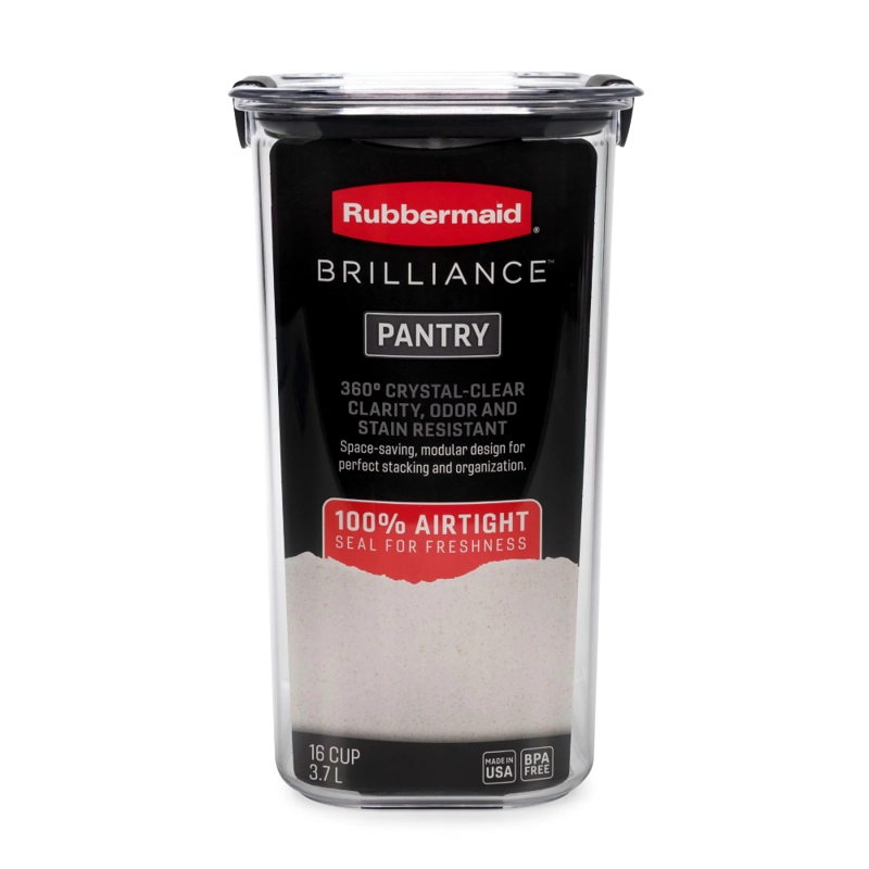 CONTENEDOR HERMÉTICO RUBBERMAID BRILLIANCE DE 3.7 L - 3