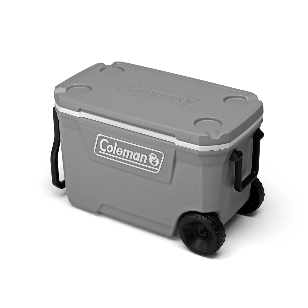 COOLER COLEMAN CON RUEDAS ROCK GRIS 316 62 QT / 58 LT - 5