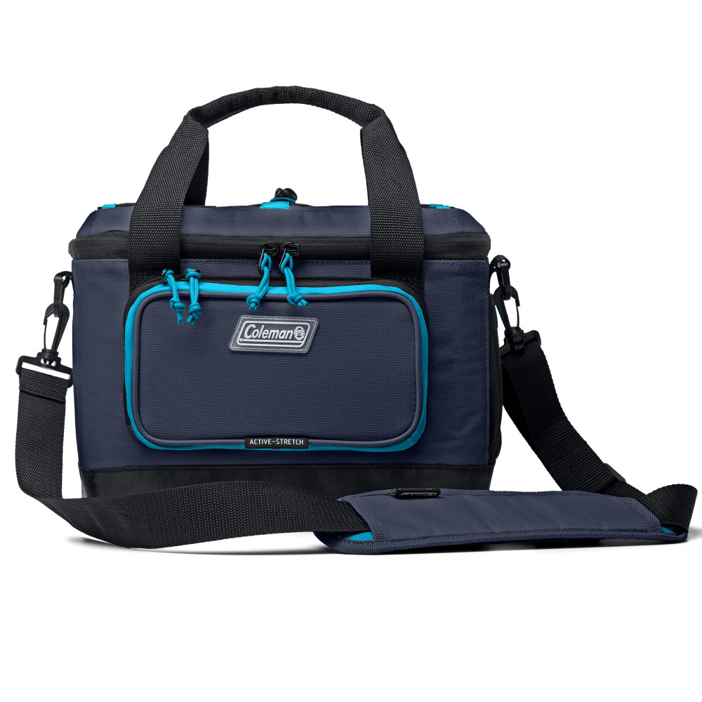 SOFT COOLER COLEMAN XPAND CAPACIDAD 24 LATAS AZUL - 1