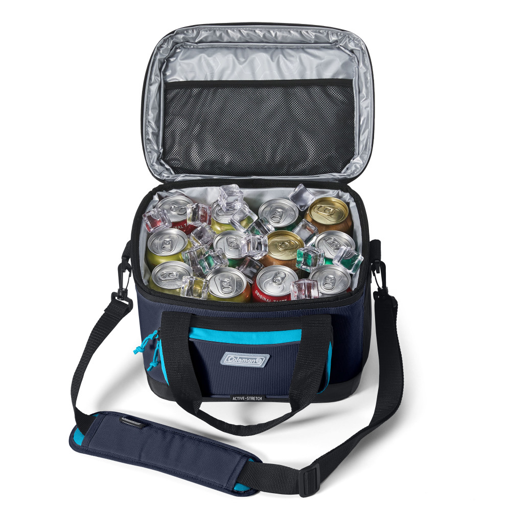SOFT COOLER COLEMAN XPAND CAPACIDAD 24 LATAS AZUL - 2