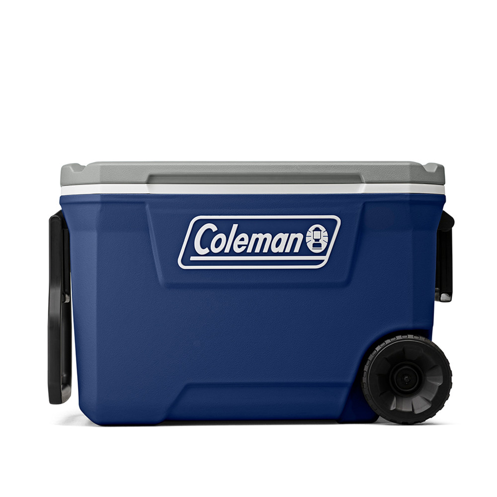 COOLER COLEMAN 316 CON RUEDAS AZUL 58 LT / 62 QT - 1