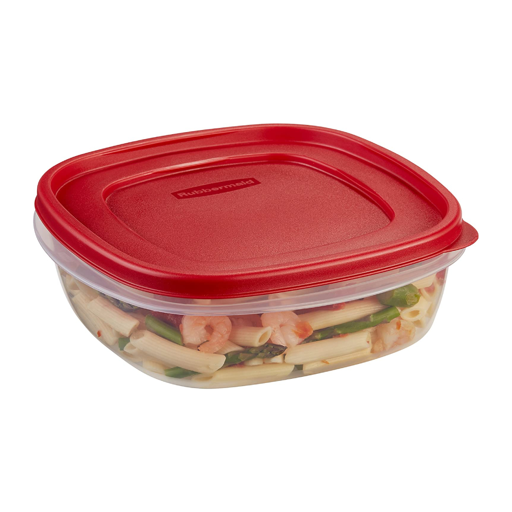 SET DE 6 CONTENEDORES HERMÉTICOS EASY FIND LIDS RUBBERMAID DE 2.1 L - 1
