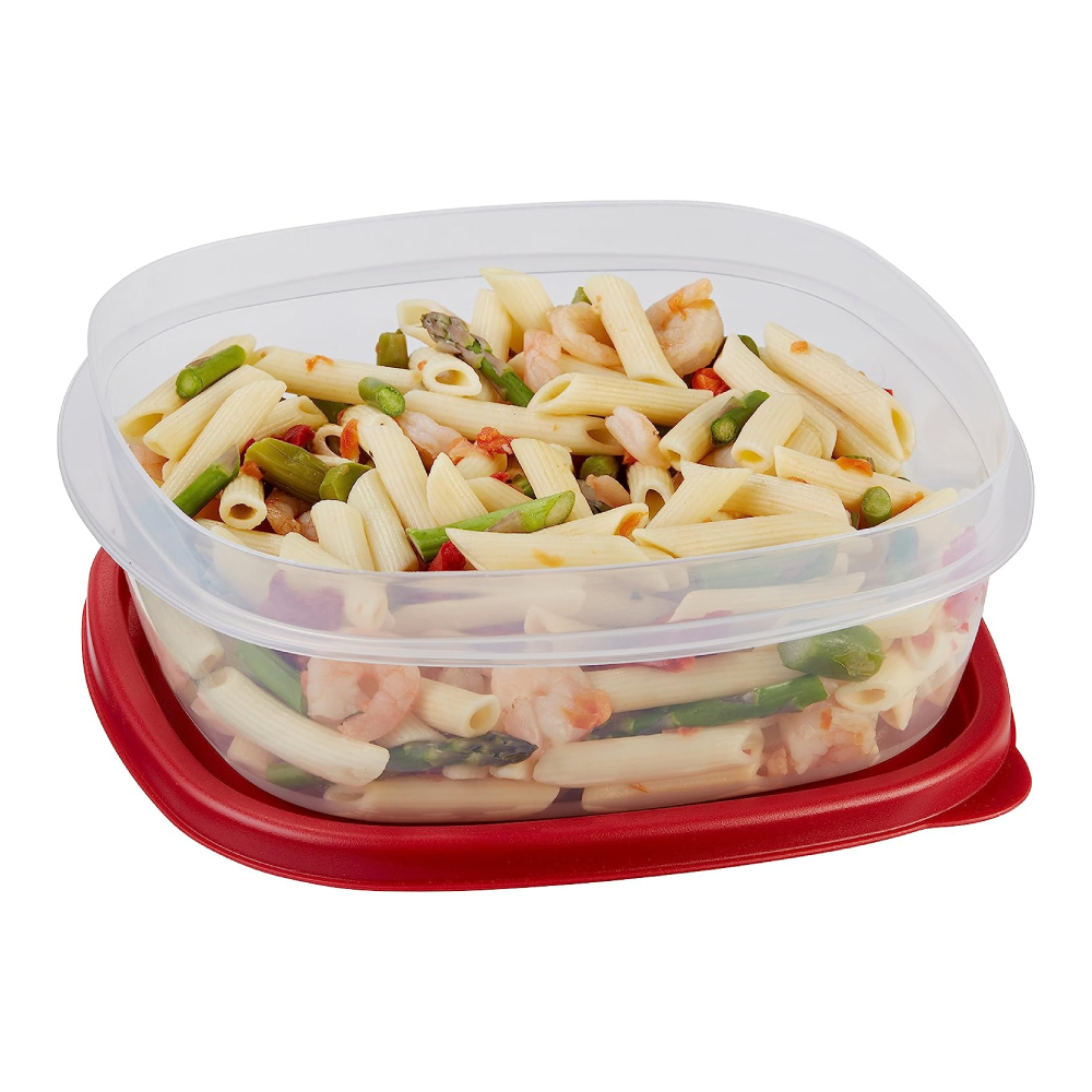 SET DE 6 CONTENEDORES HERMÉTICOS EASY FIND LIDS RUBBERMAID DE 2.1 L - 4