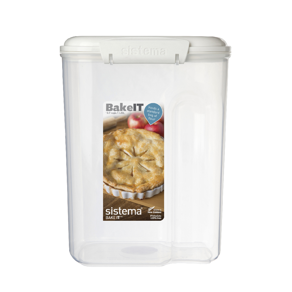 CONTENEDOR HERMÉTICO SISTEMA BAKE IT 3.25 L + TAZA MEDIDORA - 1