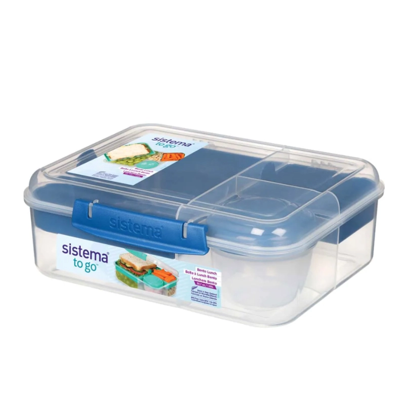 CONTENEDOR CON POTE PARA YOGURT SISTEMA BENTO TO GO 1.65 L - 1