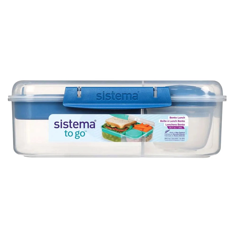 CONTENEDOR CON POTE PARA YOGURT SISTEMA BENTO TO GO 1.65 L - 2