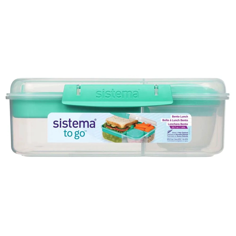 CONTENEDOR CON POTE PARA YOGURT SISTEMA BENTO TO GO 1.65 L - 3