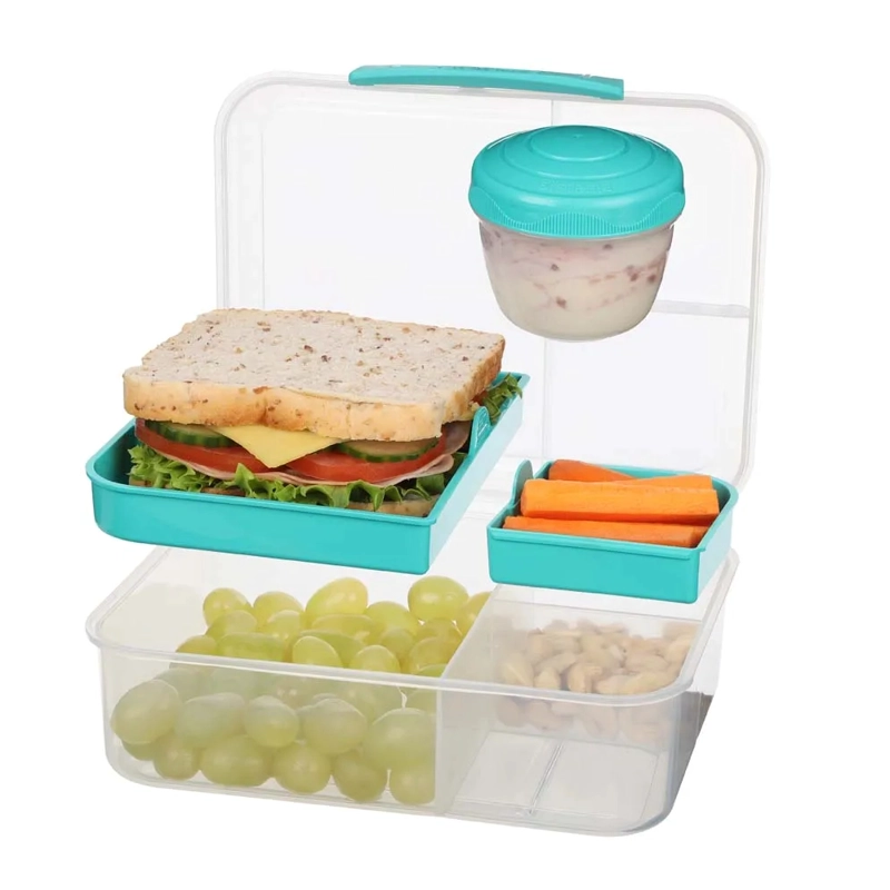 CONTENEDOR CON POTE PARA YOGURT SISTEMA BENTO TO GO 1.65 L - 5