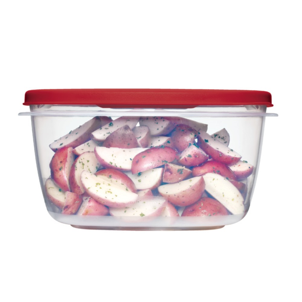 SET DE 6 CONTENEDORES HERMÉTICOS EASY FIND LIDS DE RUBBERMAID 3.3 L - 3