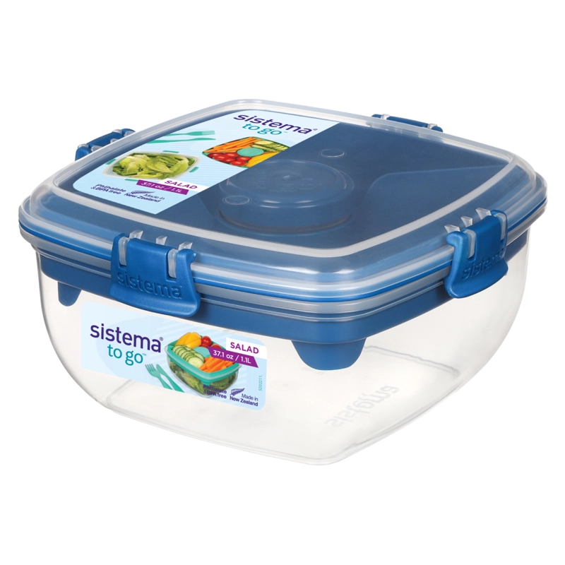 CONTENEDOR HERMÉTICO PARA ENSALADA SISTEMA TO GO DE 1.1 L - 3