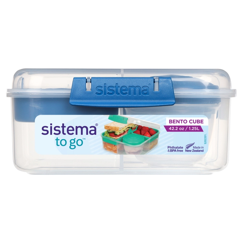 CONTENEDOR CON POTE PARA YOGURT SISTEMA BENTO TO GO DE 1.25 L - 6