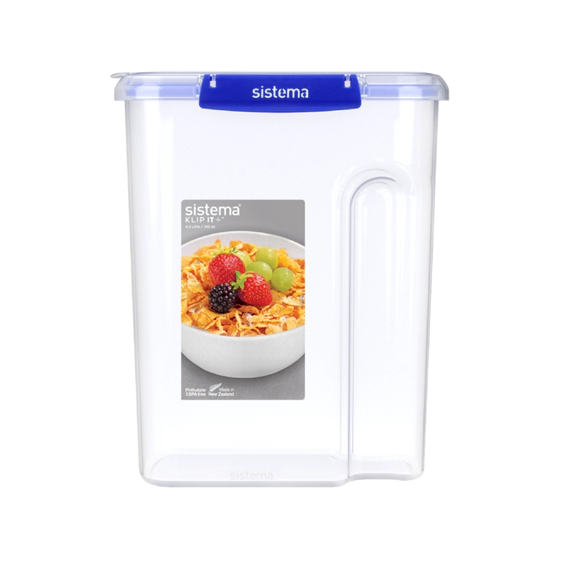 CONTENEDOR HERMÉTICO PARA CEREAL SISTEMA KLIP IT PLUS 4.2 L - 1