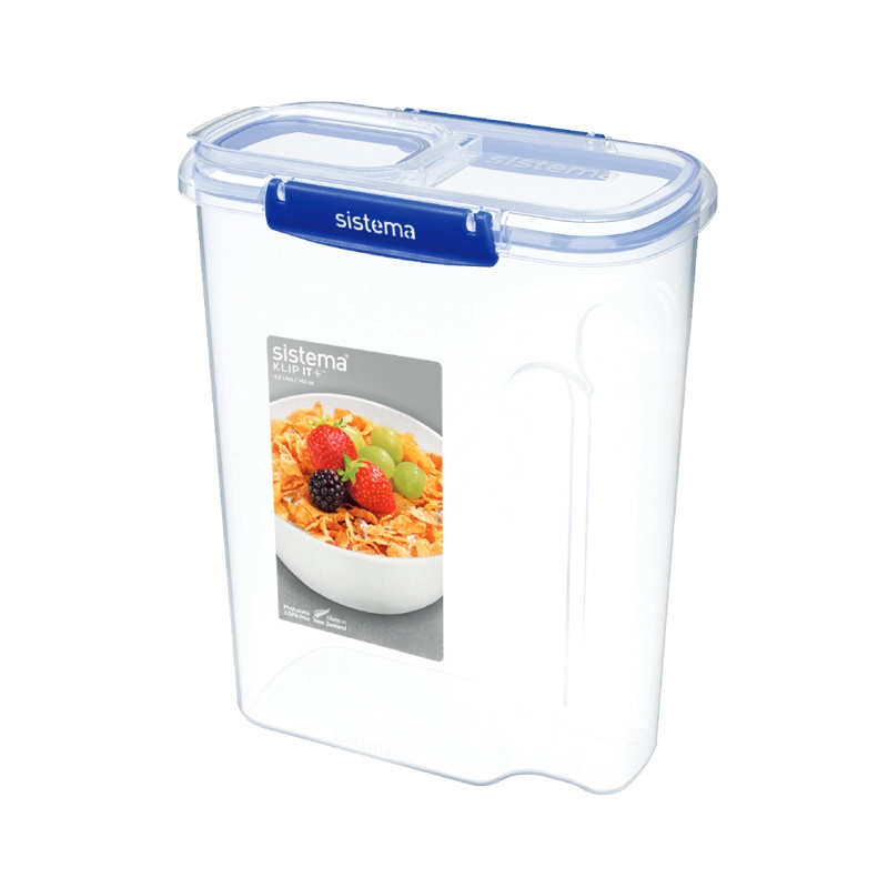 CONTENEDOR HERMÉTICO PARA CEREAL SISTEMA KLIP IT PLUS 4.2 L - 2