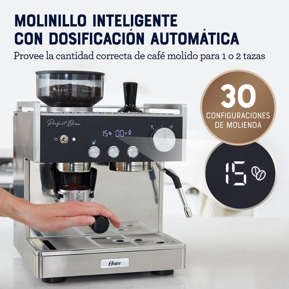 CAFETERA PARA ESPRESSO OSTER® PERFECT BREW BVSTEM7400 - 4