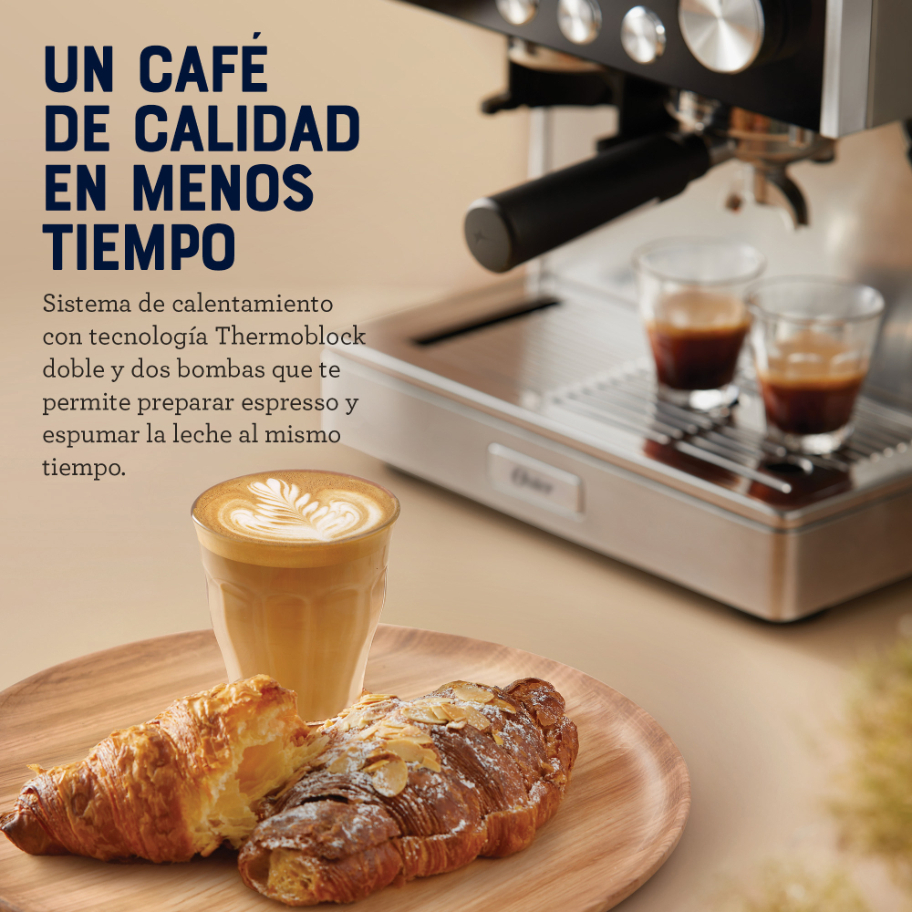 CAFETERA PARA ESPRESSO OSTER® PERFECT BREW BVSTEM7400 - 6
