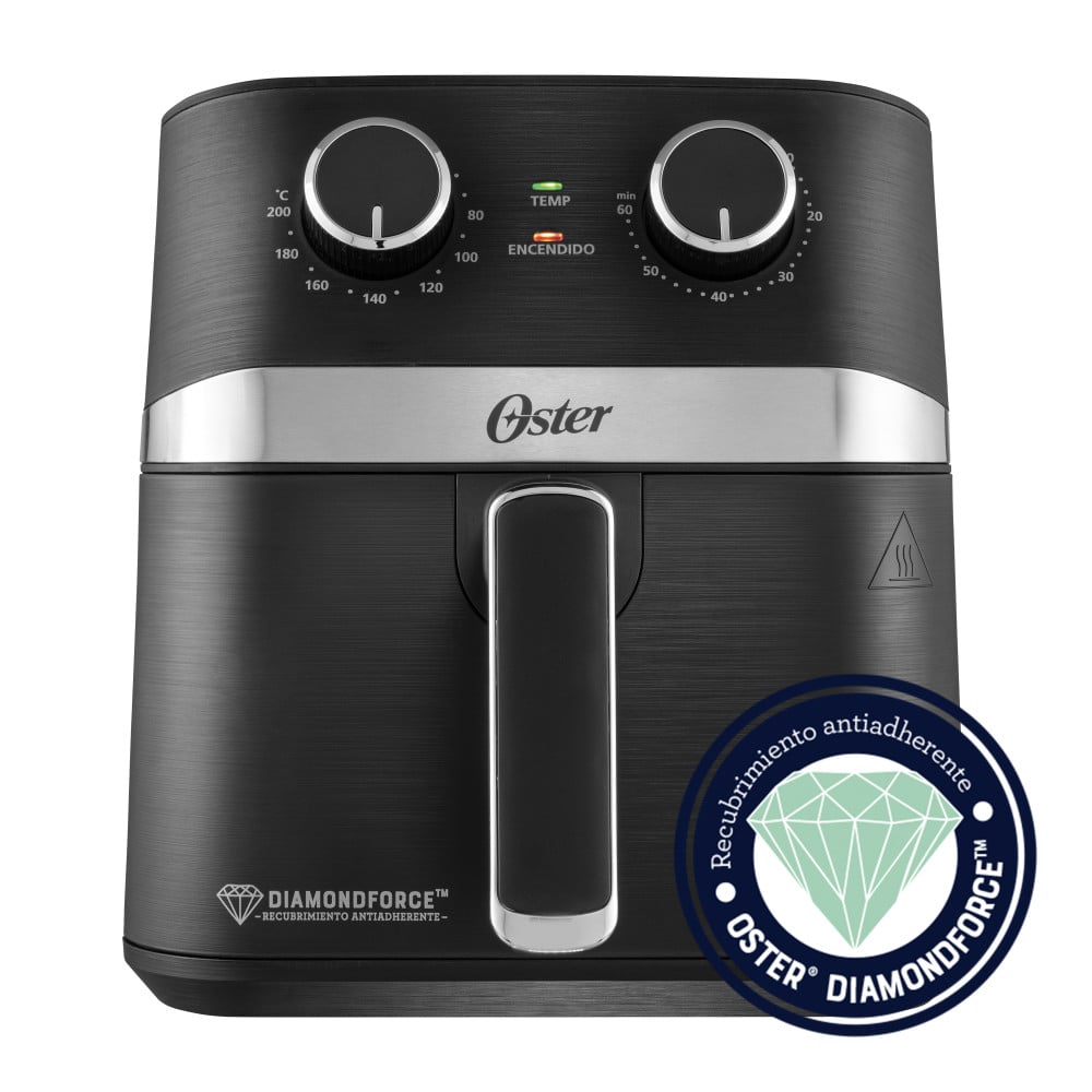 FREIDORA DE AIRE MANUAL 4L OSTER DIAMONDFORCE CKSTAF401MDF - 1