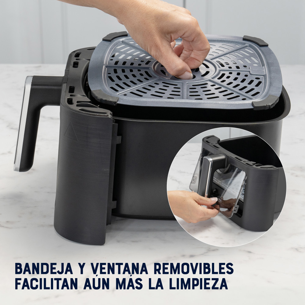 FREIDORA DE AIRE DIGITAL 6L OSTER DIAMONDFORCE 10 PROGRAMAS AUTOMATICOS CKSTAF60WDDF - 7