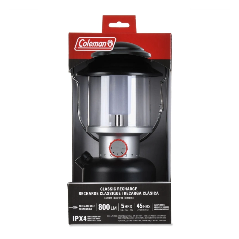 LINTERNA LED COLEMAN® CLASSIC RECHARGE 800 LÚMENES - 7