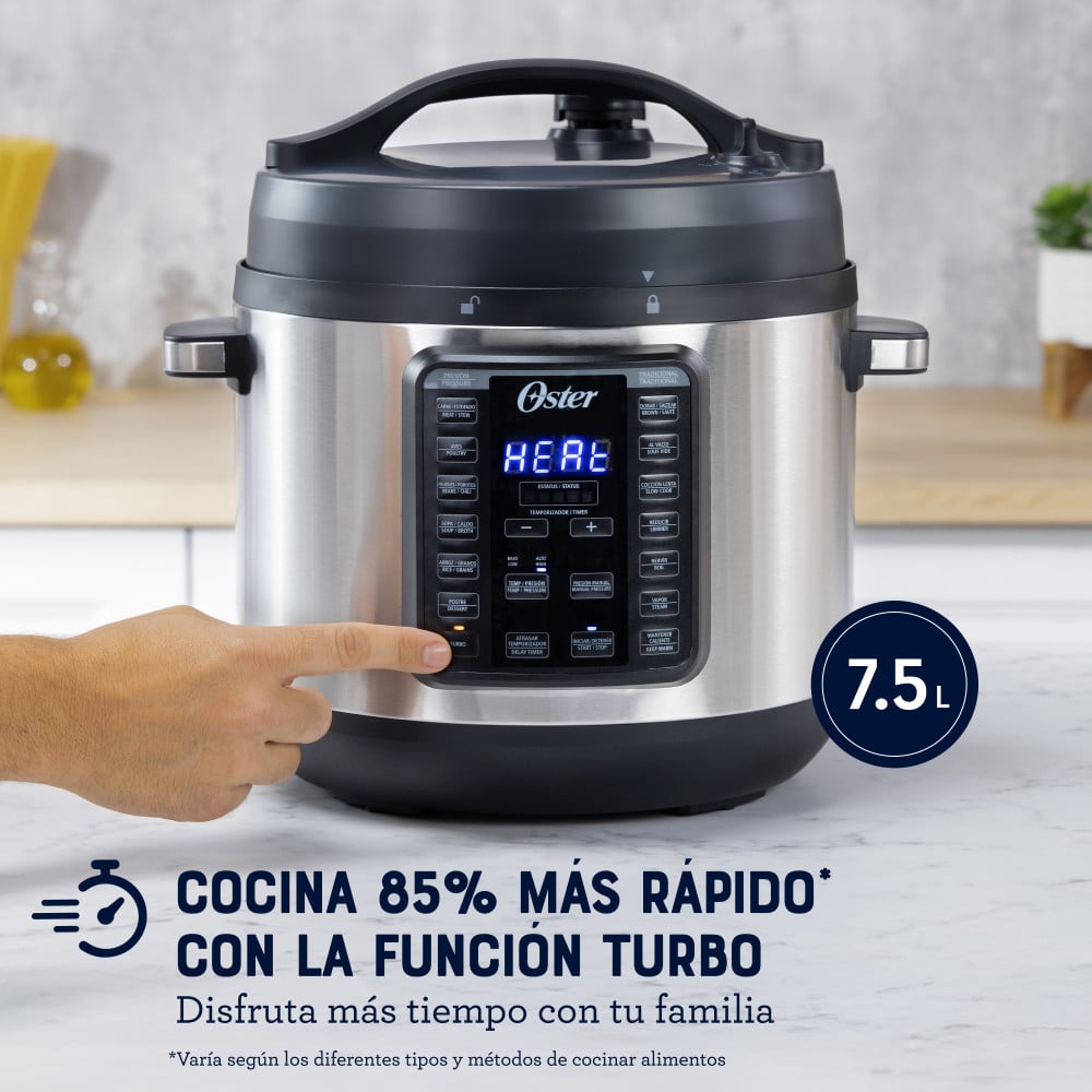 MULTIOLLA OSTER TURBO 7.5 LT 14 FUNCIONES CKSTPCECT75DF - 4
