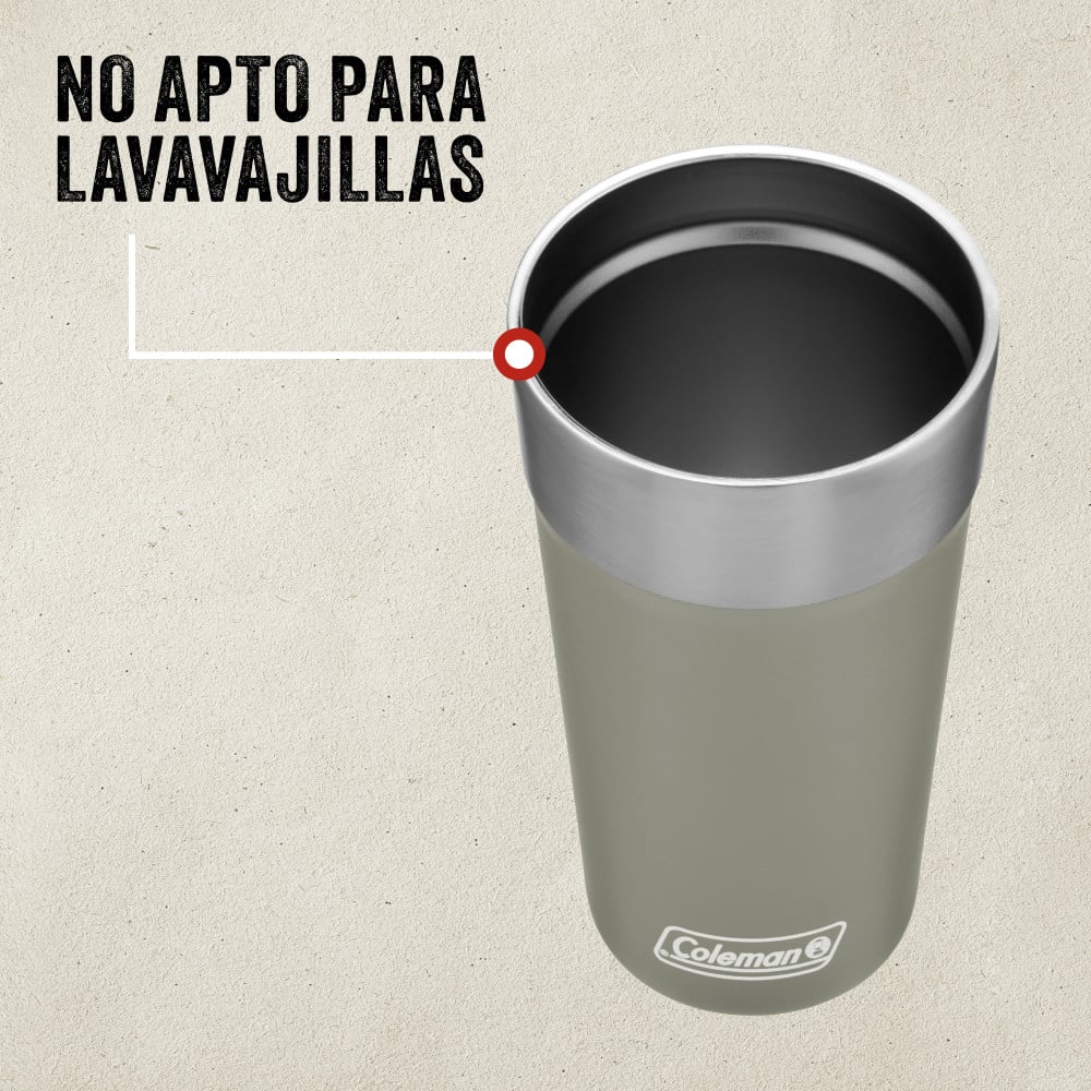 VASO TE RMICO BREW VERDE MUSGO COLEMAN® 600 ML - 4