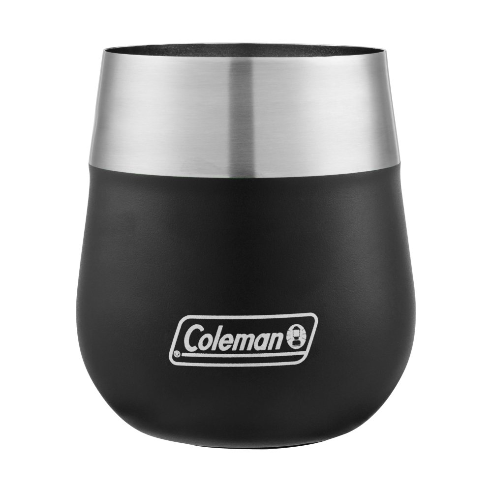 VASO DE ACERO INOXIDABLE CLARET COLEMAN® 384 ML NEGRO - 1