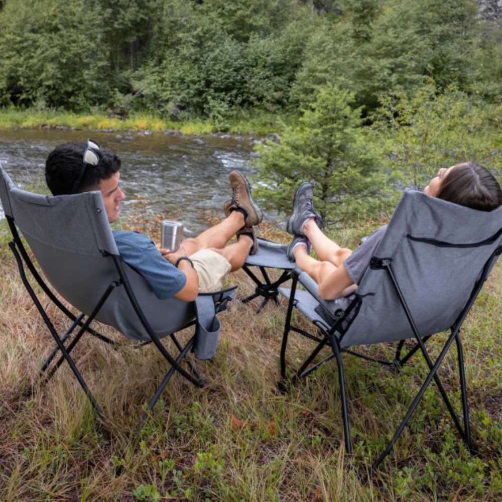 SILLA BUCKET CHAIR FORESTER SERIES COLEMAN® GRIS - 6